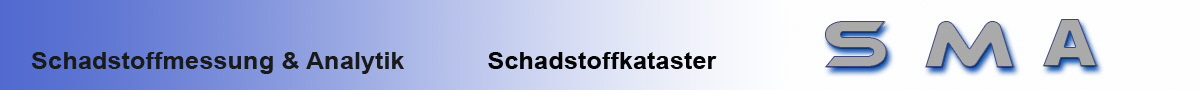 SMA Schadstoffmessung Schadstoffkataster Schleswig-Holstein Schadstoffanalytik Thermografie Ozonbehandlung Schadstofuntersuchung  Schimmelchek Schimmelanalysenalyse Asbestmessung Asbesttest Asbestanalyse Asbestuntersuchung Umweltlabor Schadstoffe im Fertighaus  Radonmessung  Radonuntersuchung  Partikel Fasern Mikrofasern Nanopartikel Diagnostik von Gebuden Gebudediagnostik   